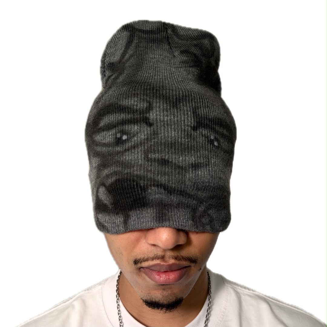TB GREY BEANIE image