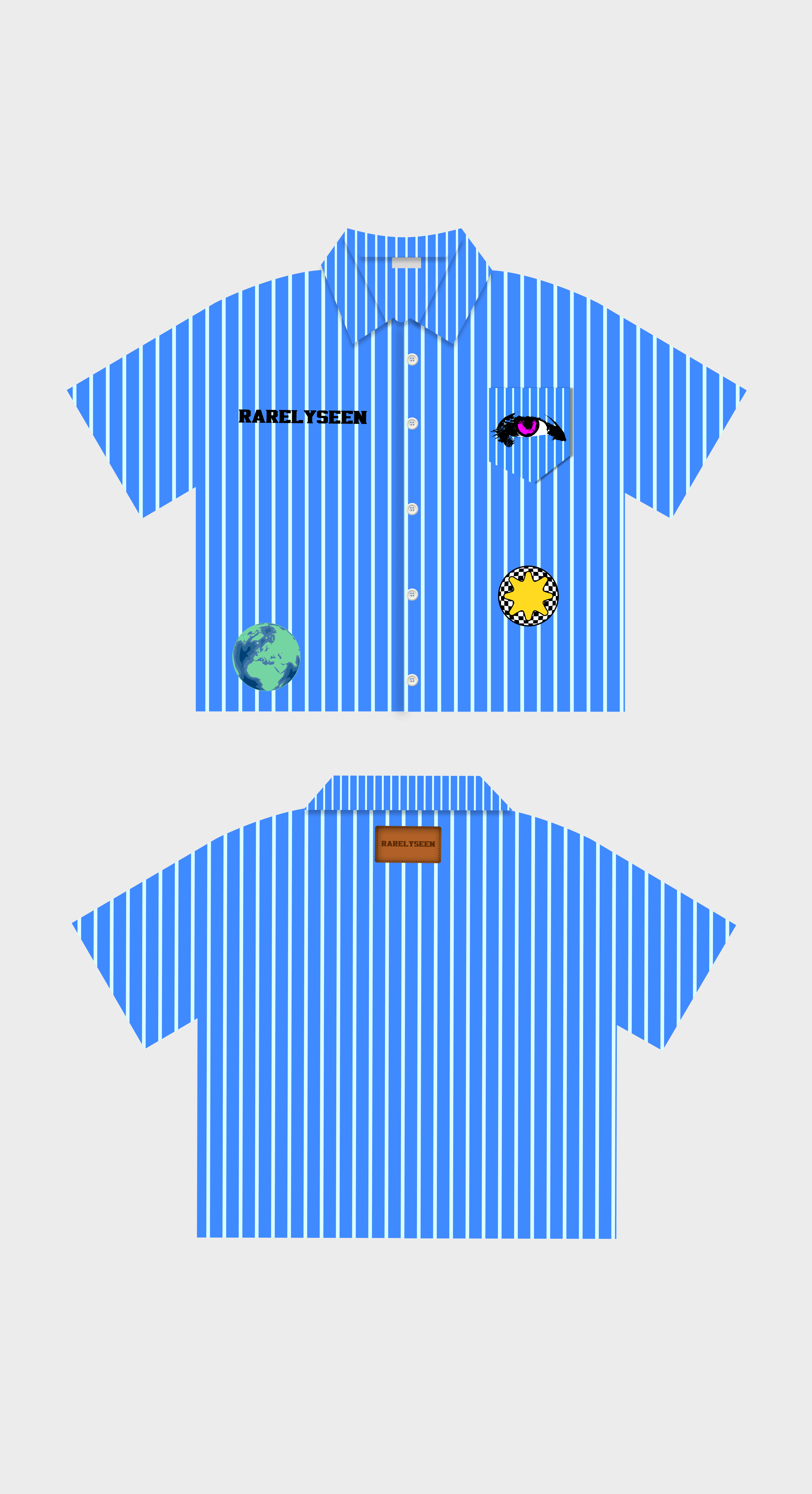 Blue logo Short Rare image