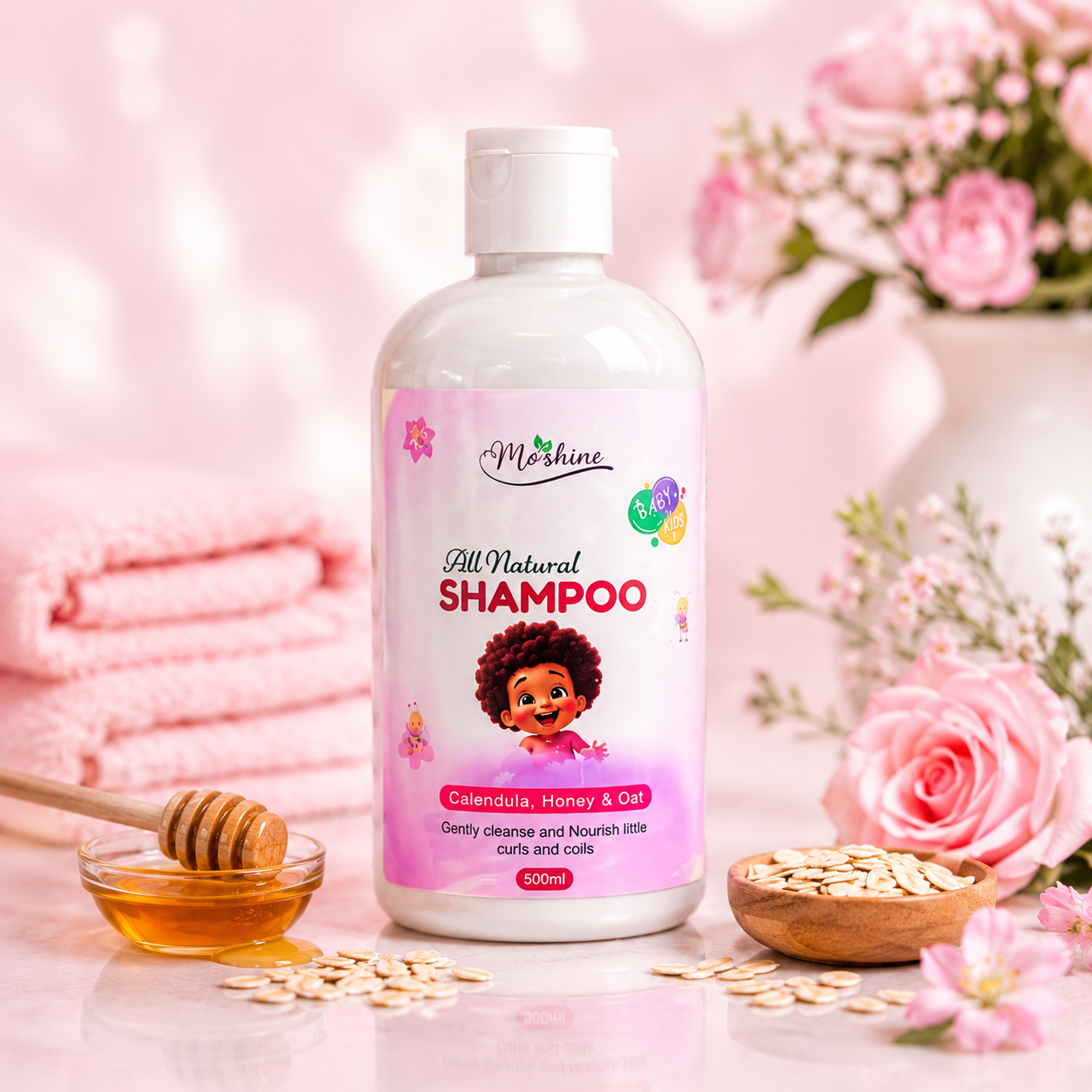 Baby and Kids all natural shampoo image