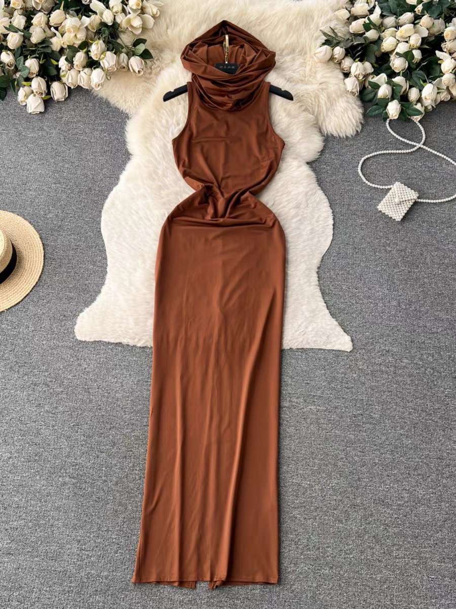 Luxury babe hoodie gown CBC190 image