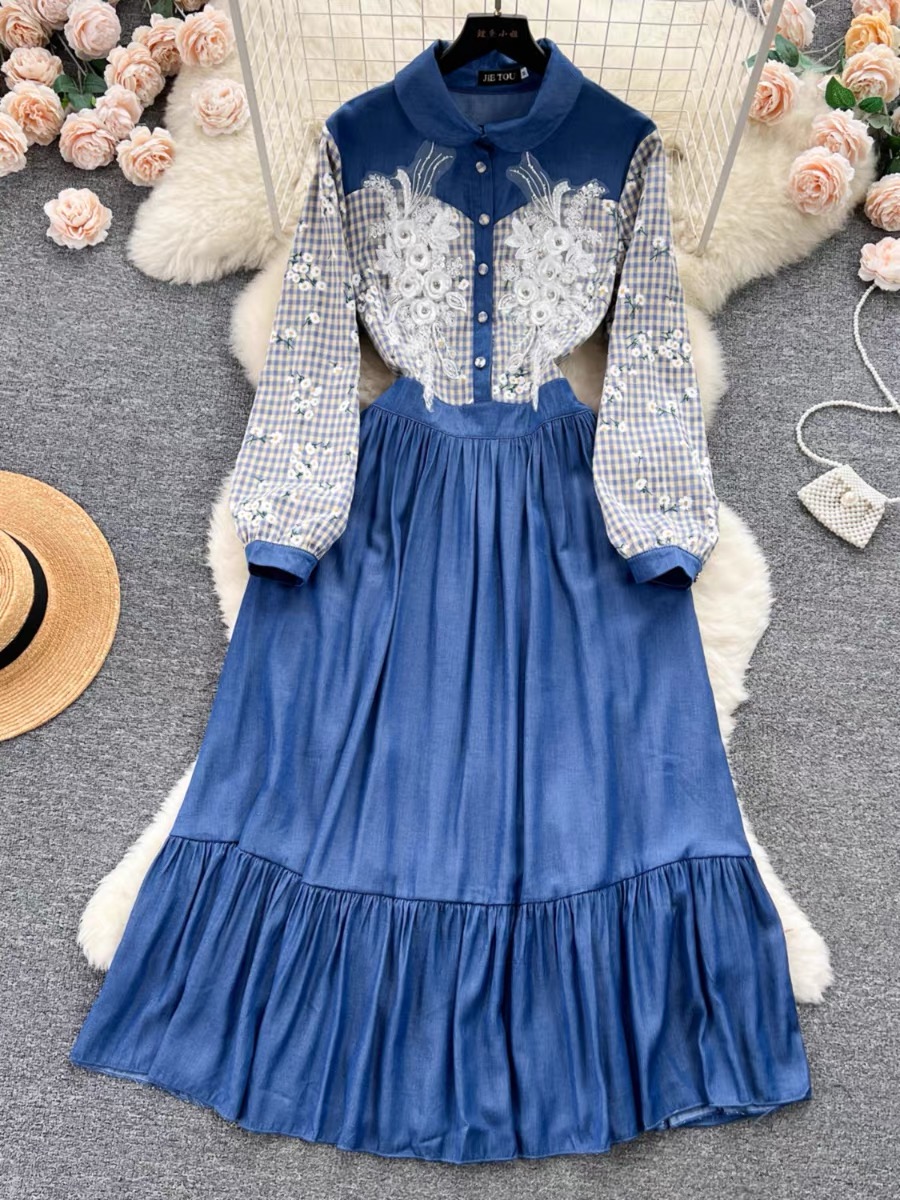World tour denim dress DD18 image