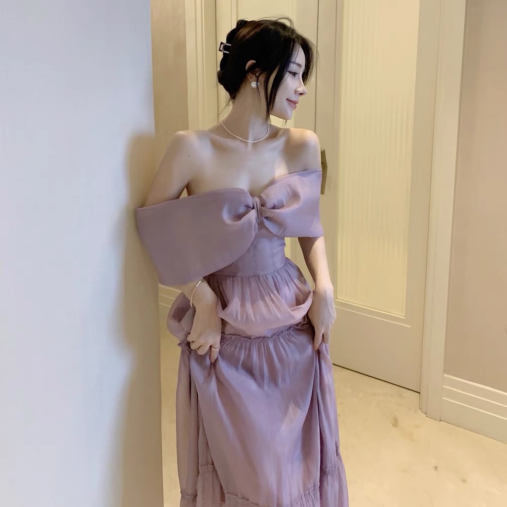 Classy for her date tulle dress FD153 image