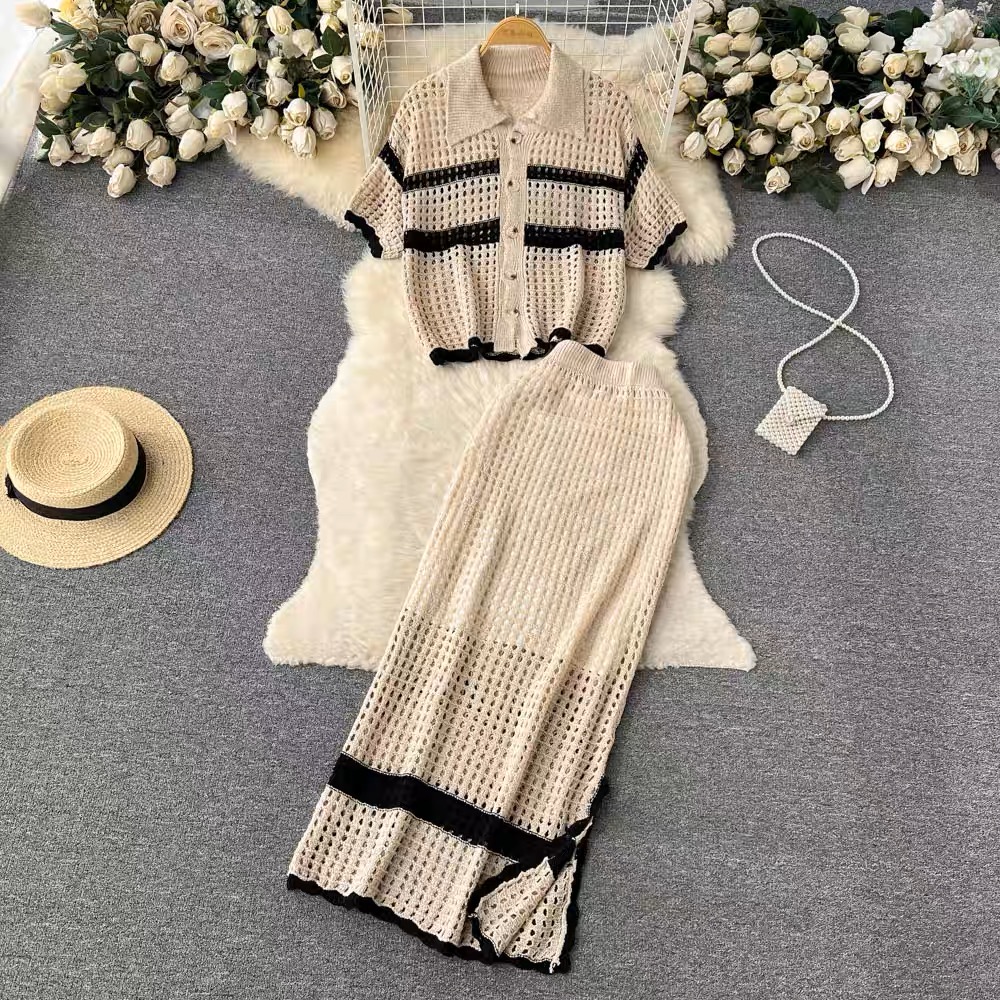 Crotchet & knotted classy set TPZZ899 image