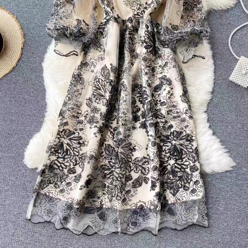 Rich boss babe mesh dress FD238 image