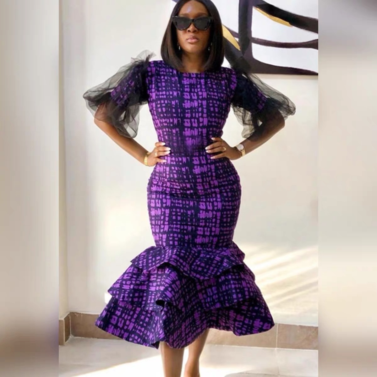 It’s my world ruffle dress EVD48 image