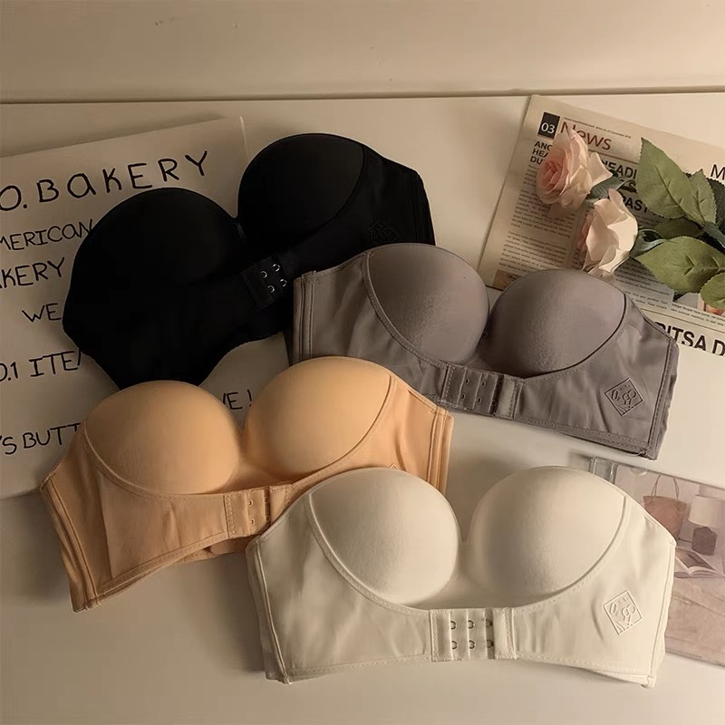 No straps bra image