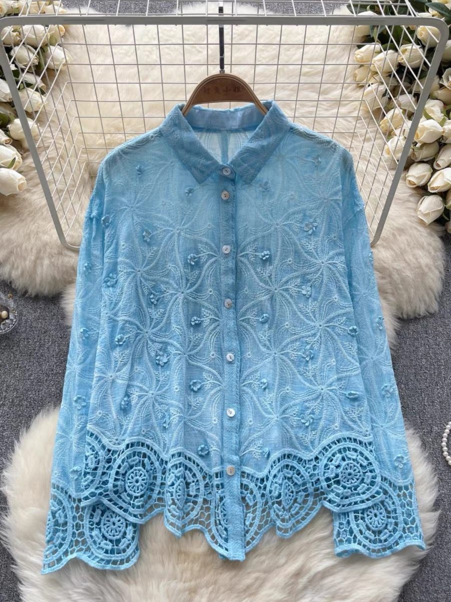 Hailey lace blouse BE218 image