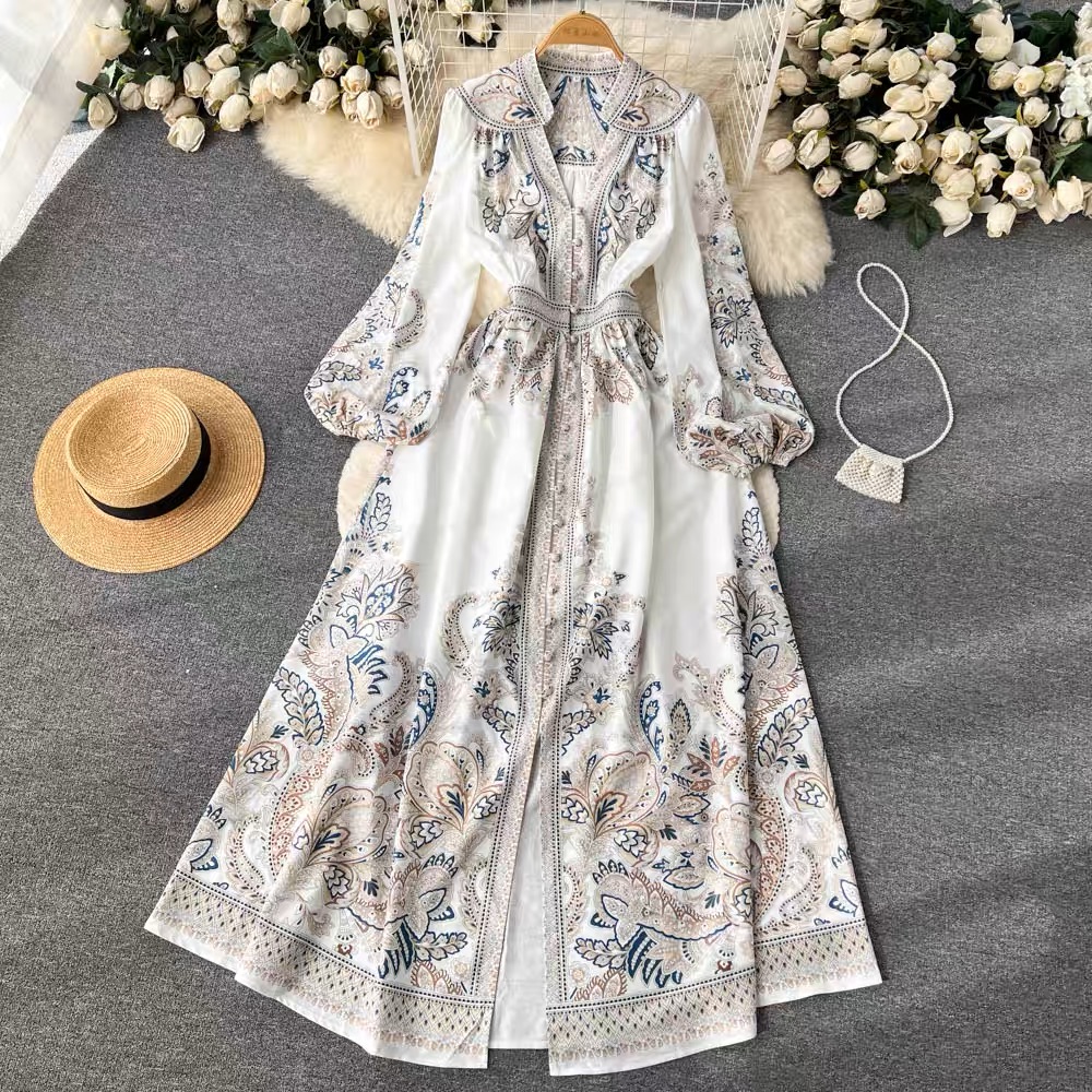 Stay focused print dress ED50 image