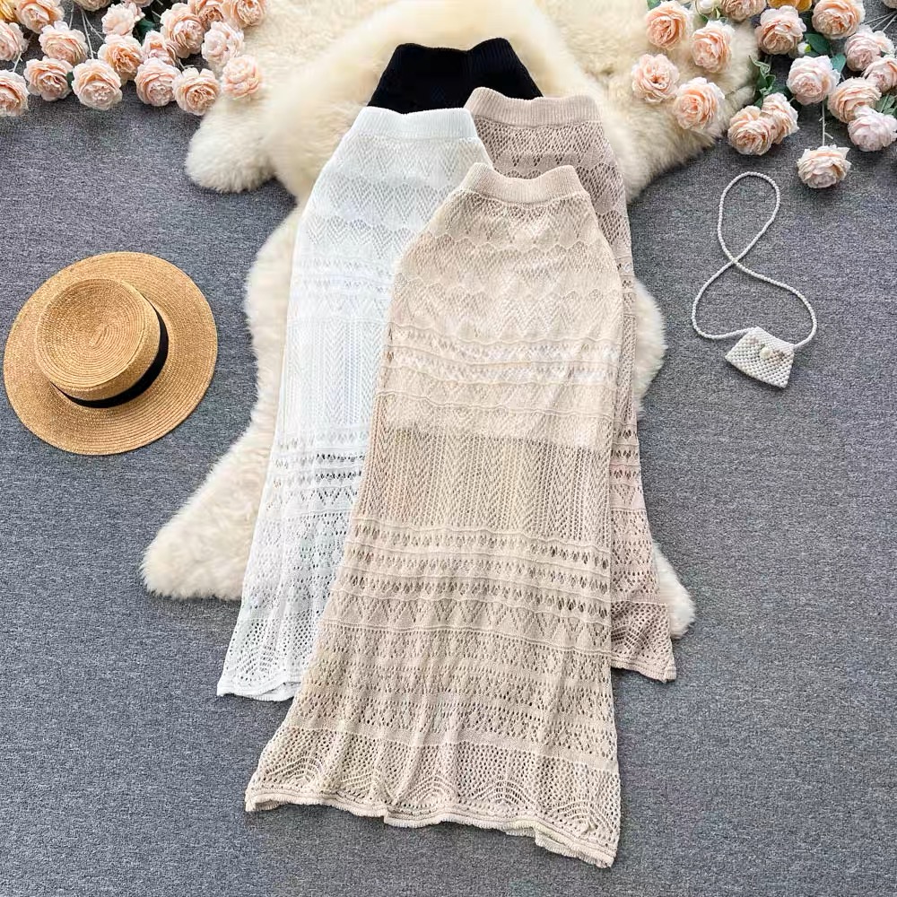 Vanilla crotchet skirt SZZ218 image