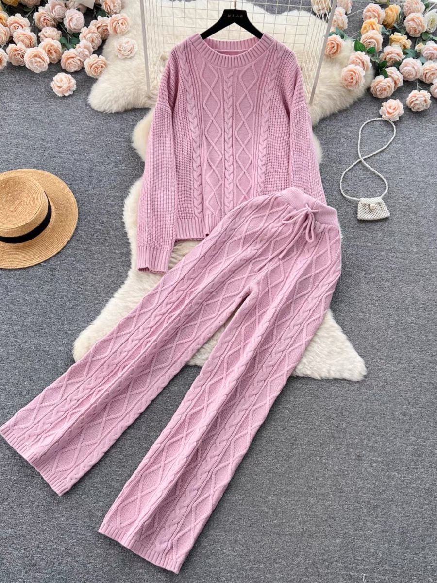 Twin flame knit set TPZZ2571 image
