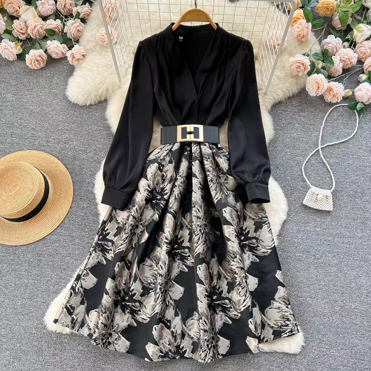 Stylish babe formal dress & belt FD239 image