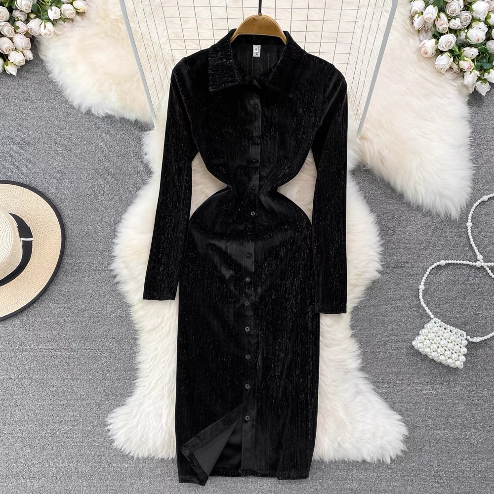 Too chic shirt dress FBC51 image
