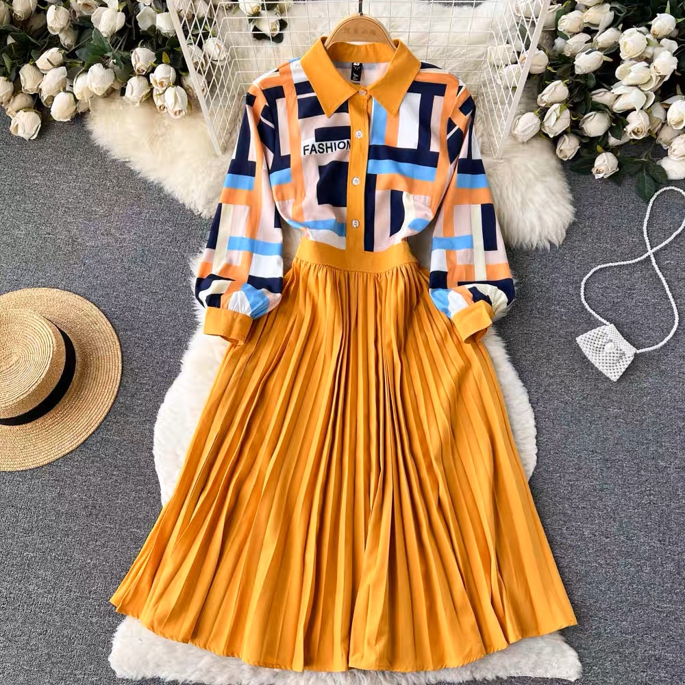 Take care of me colorful dress FD145 image