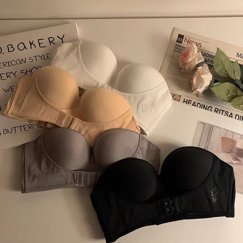 No straps bra image