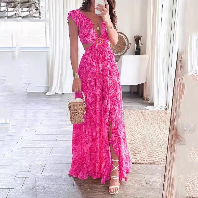 Kerry ruffle dress CD406 image