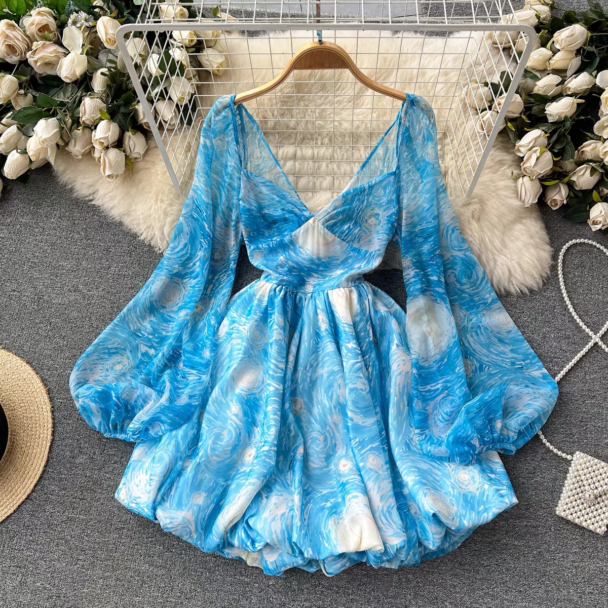 Ice queen midi dress CD373 image