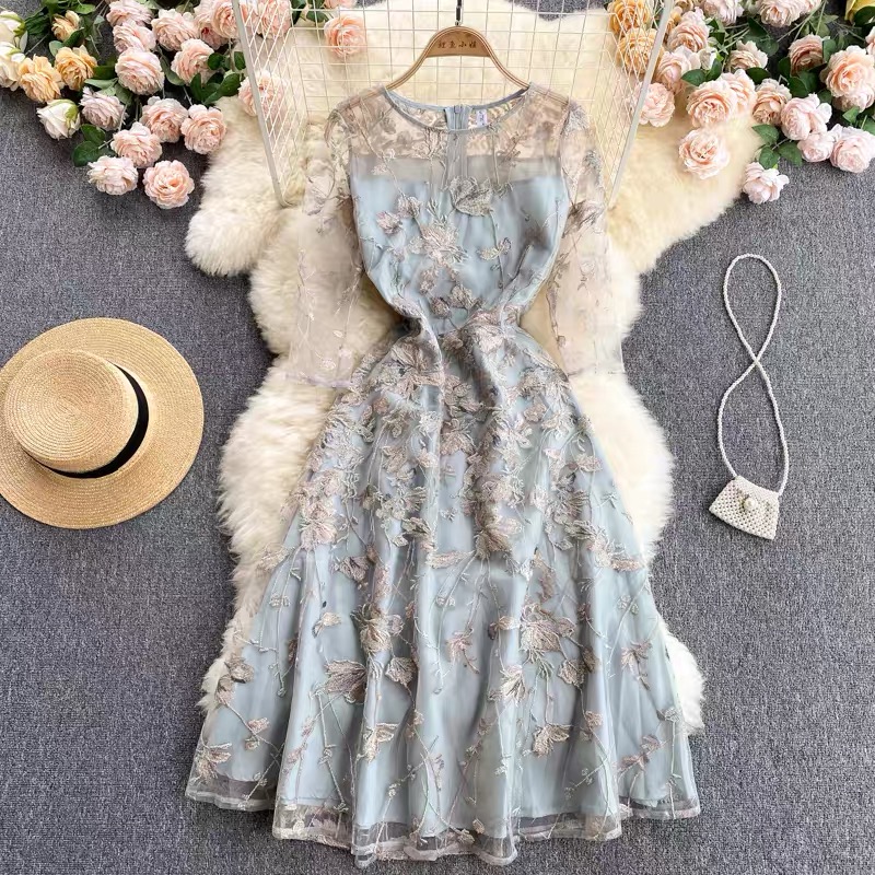 Trevally sweetheart mesh dress FD236 image