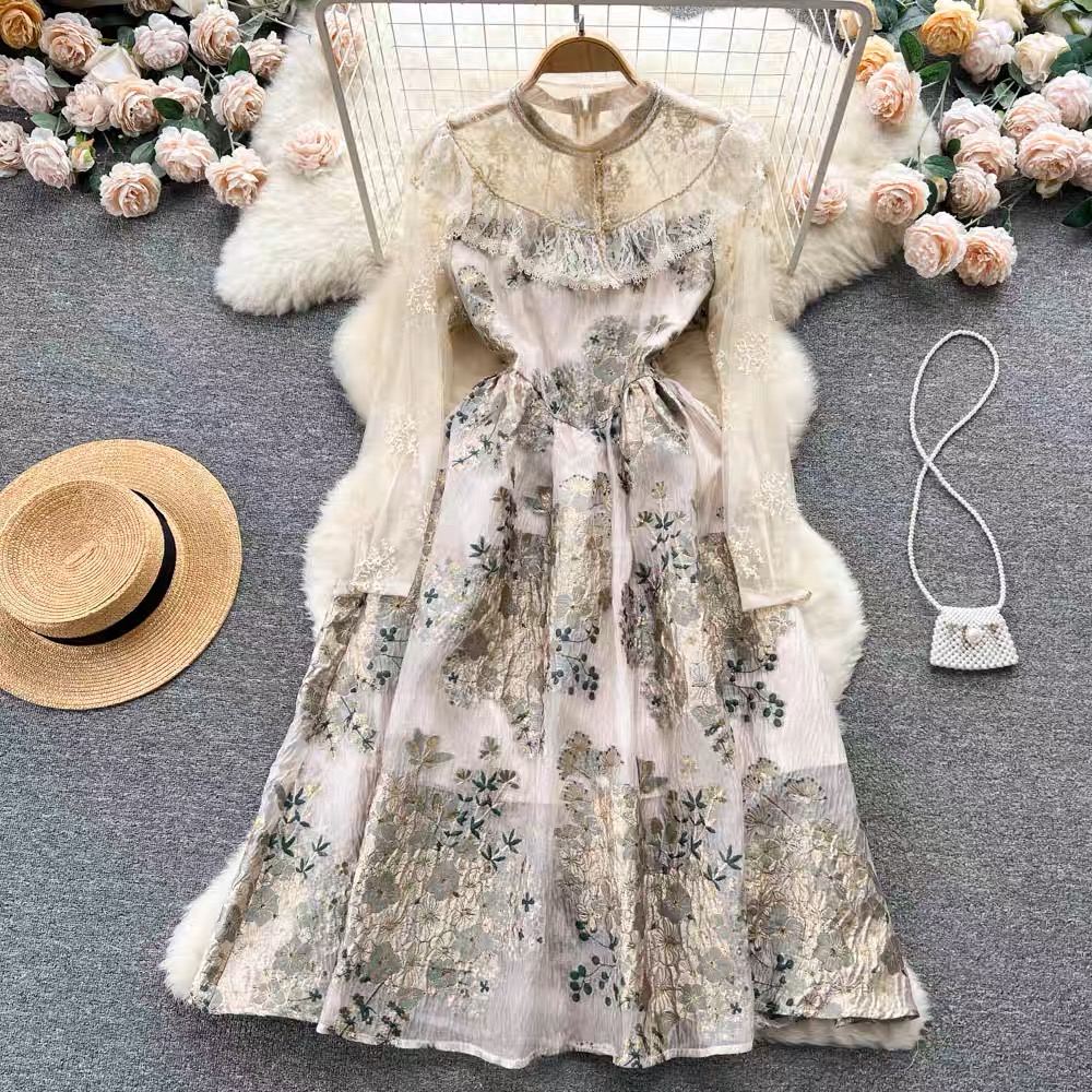 Talk to me nice brocade dress FD205 image