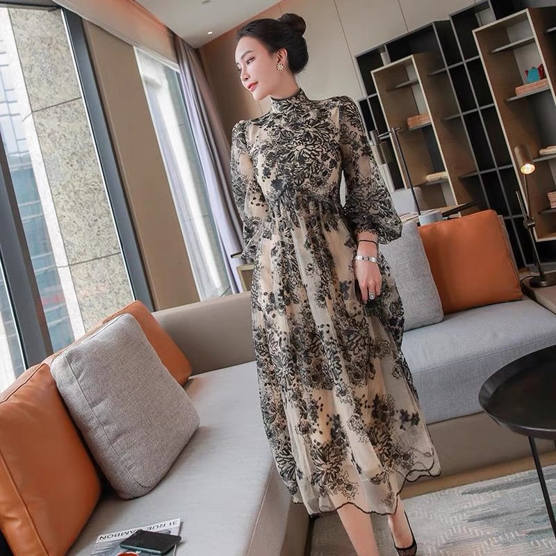 Rich boss babe mesh dress FD238 image