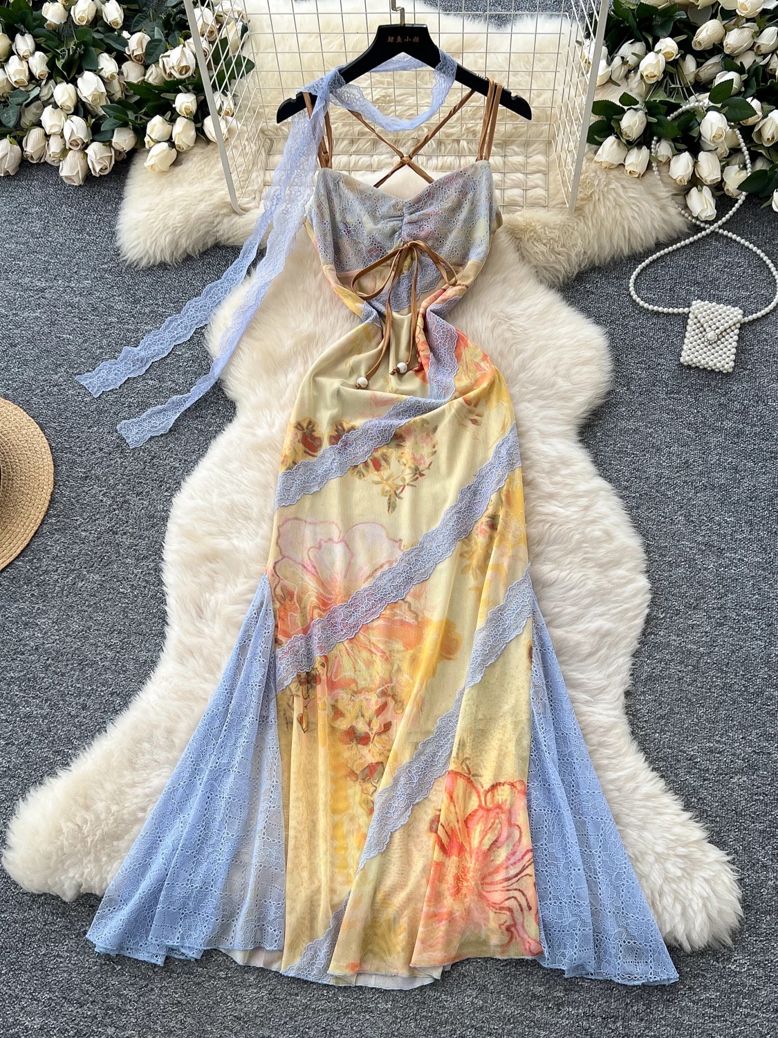 Arriving late colorful dress CD473 image