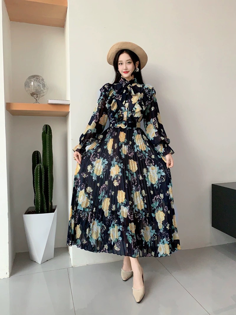 Statue worthy floral dress CD462 image