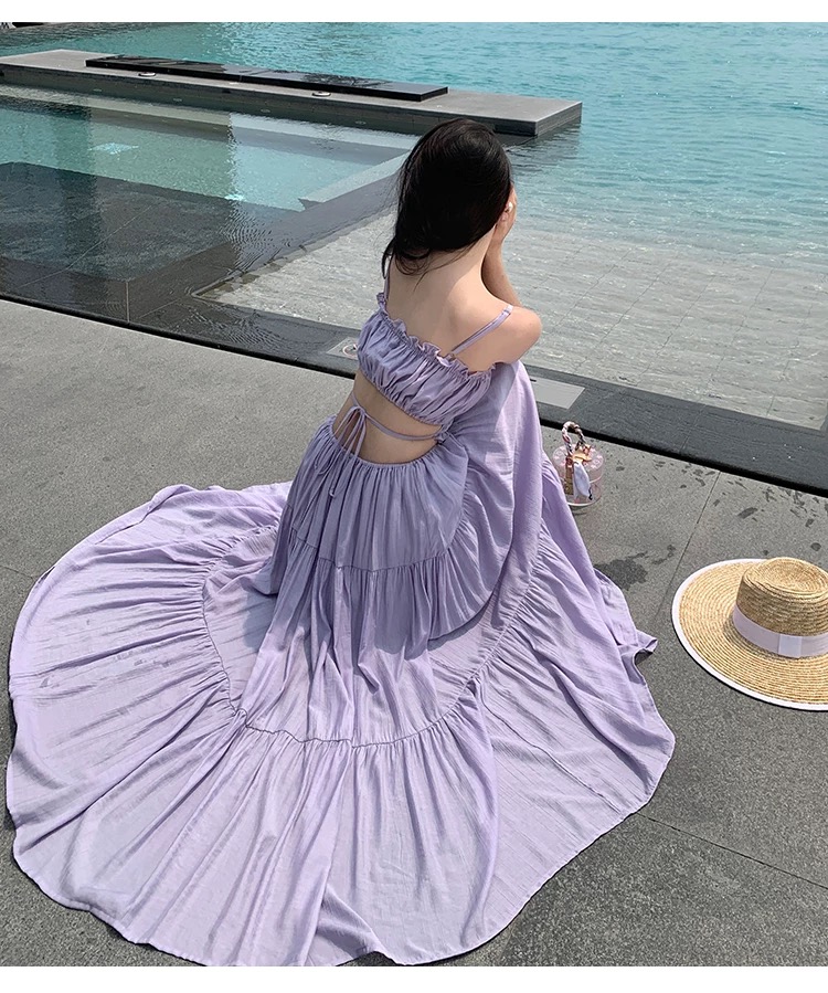 Swedish princess no sleeves dress CD463 image