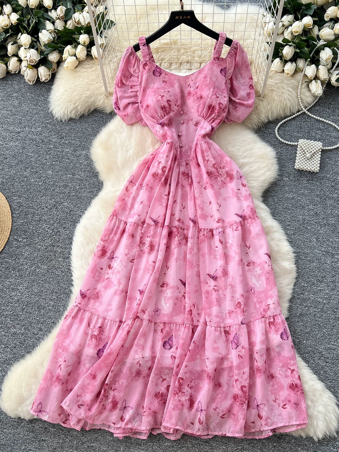 Beautiful butterfly babe dress CD411 image