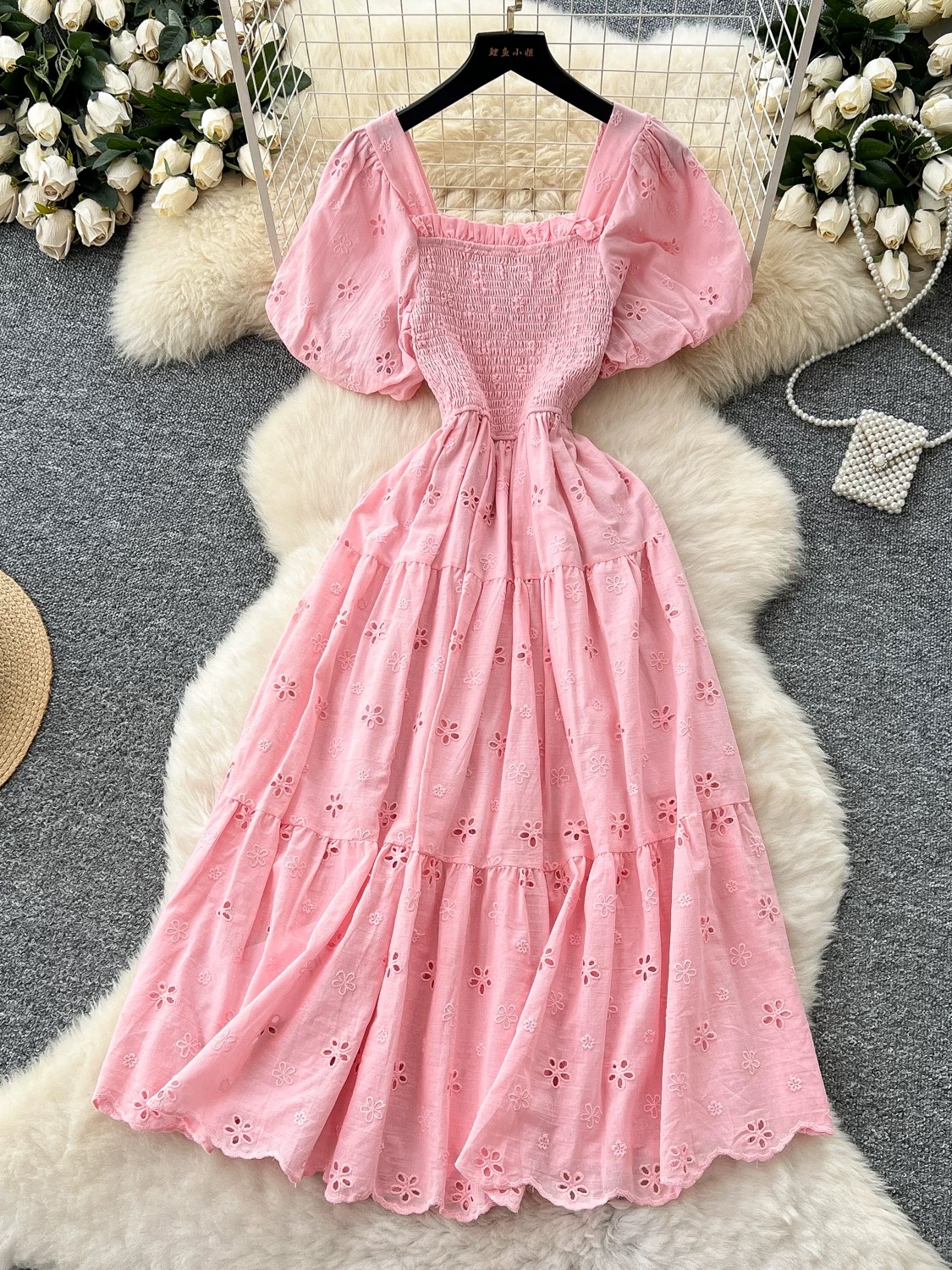 Save a seat lace dress CD376 image
